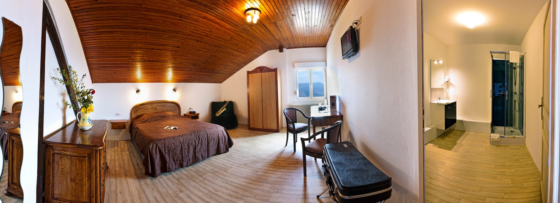 PANO CH 16 | Auberge Obersolberg L’Hôtel : avec vue sur la vallée de Munster Wittenheim